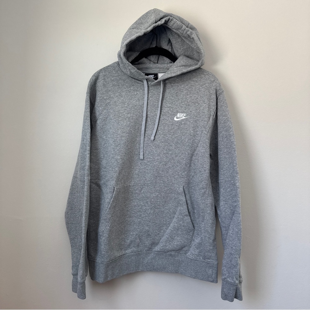 Classic Nike Heathered Gray Hoodie